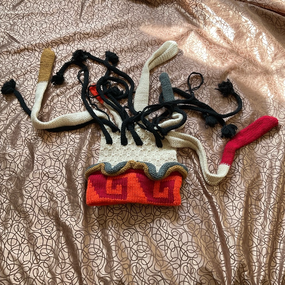 Peruvian 100% Soft Wool Beanie - image 2